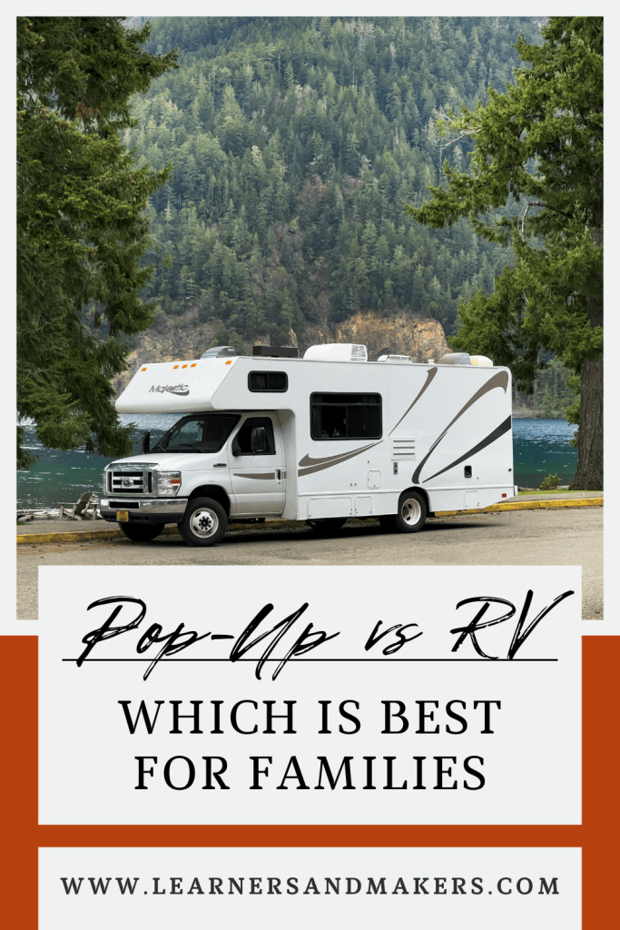 Popup vs RV: Which is best for families?