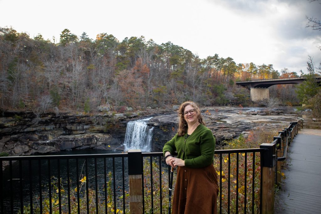 Accessible overlooks at Little Falls in North Alabama