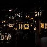 Lantern room at Kasuga Taisha Shrine Complex in Nara, Japan